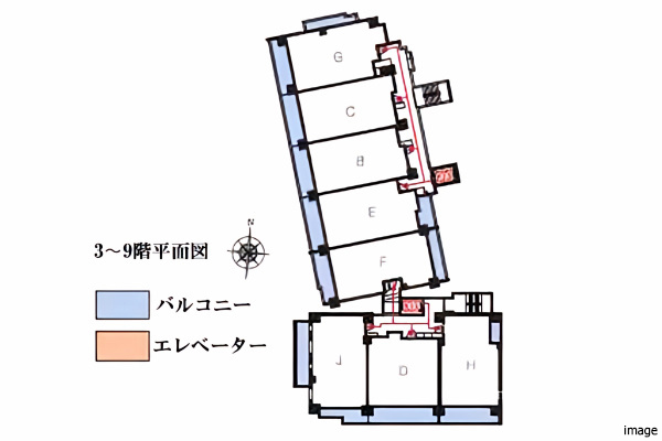 平面図｜ザ・パークハウス中野弥生町テラス