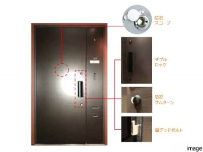 玄関ドアイメージ｜ザ・パークハウス中野弥生町テラス